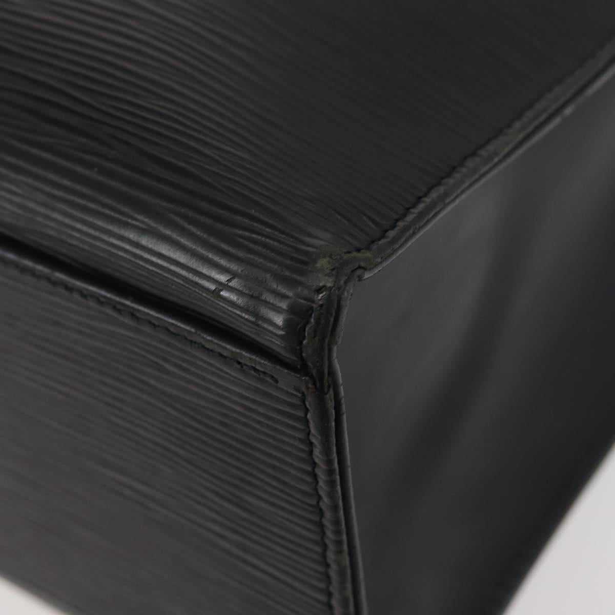 LOUIS VUITTON Epi Gemeaux Tote Bag Black M52452 LV Auth gh958