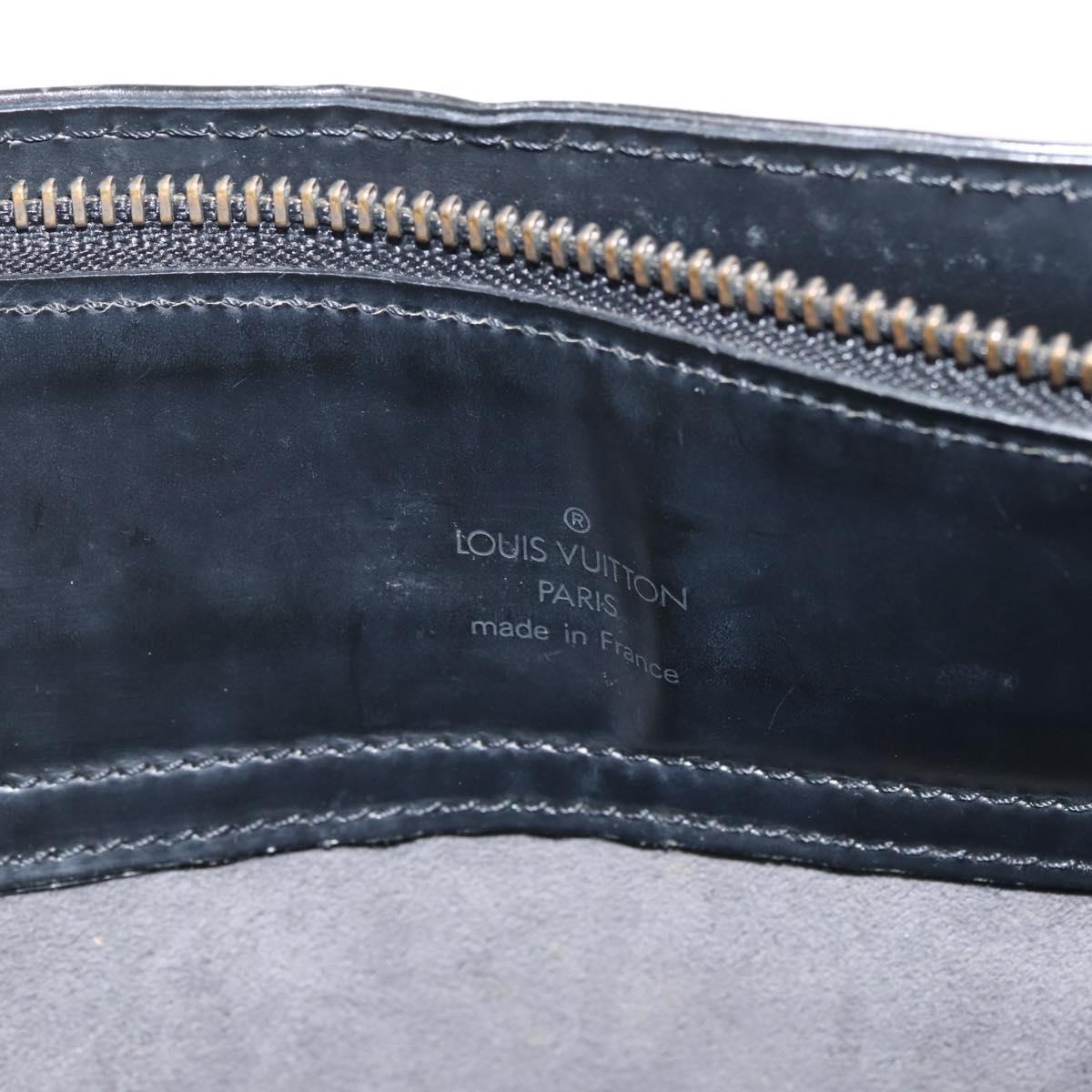 LOUIS VUITTON Epi Gemeaux Tote Bag Black M52452 LV Auth gh958