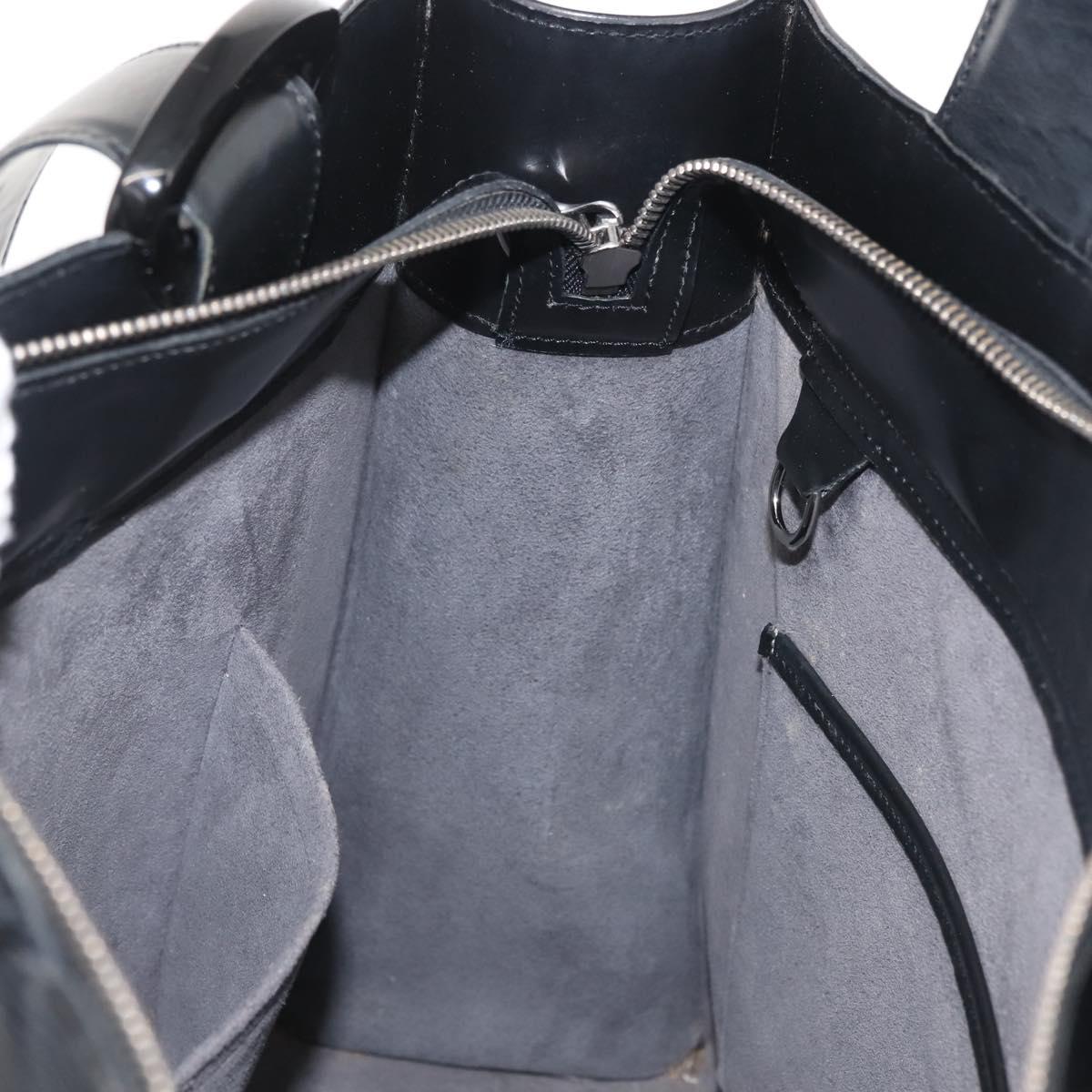 LOUIS VUITTON Epi Gemeaux Tote Bag Black M52452 LV Auth gh958