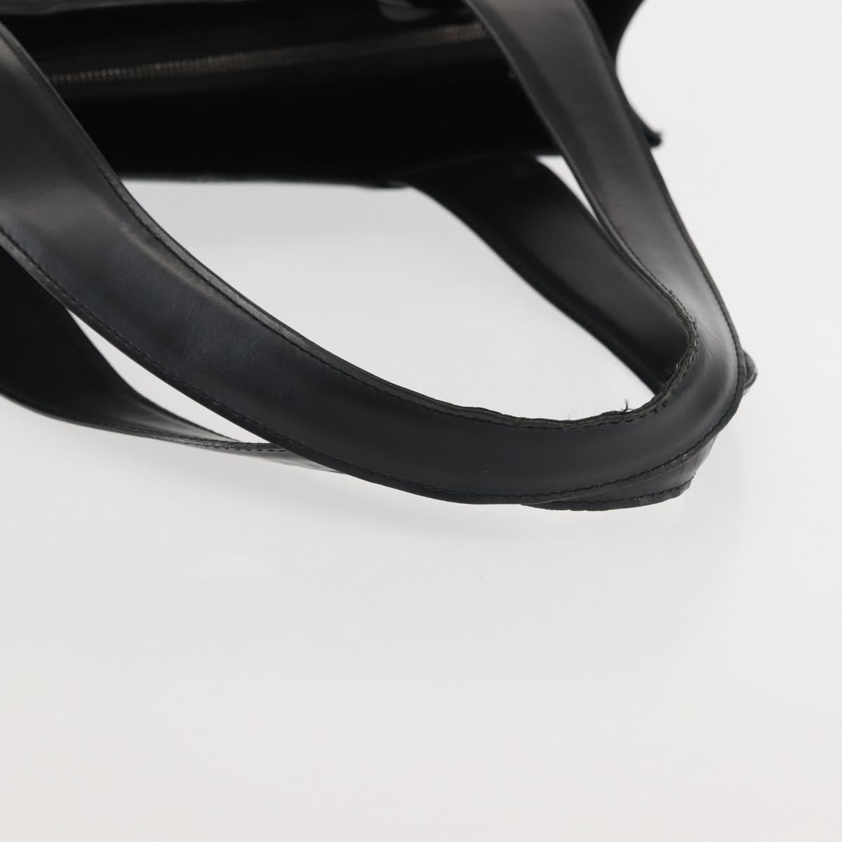 LOUIS VUITTON Epi Gemeaux Tote Bag Black M52452 LV Auth gh958