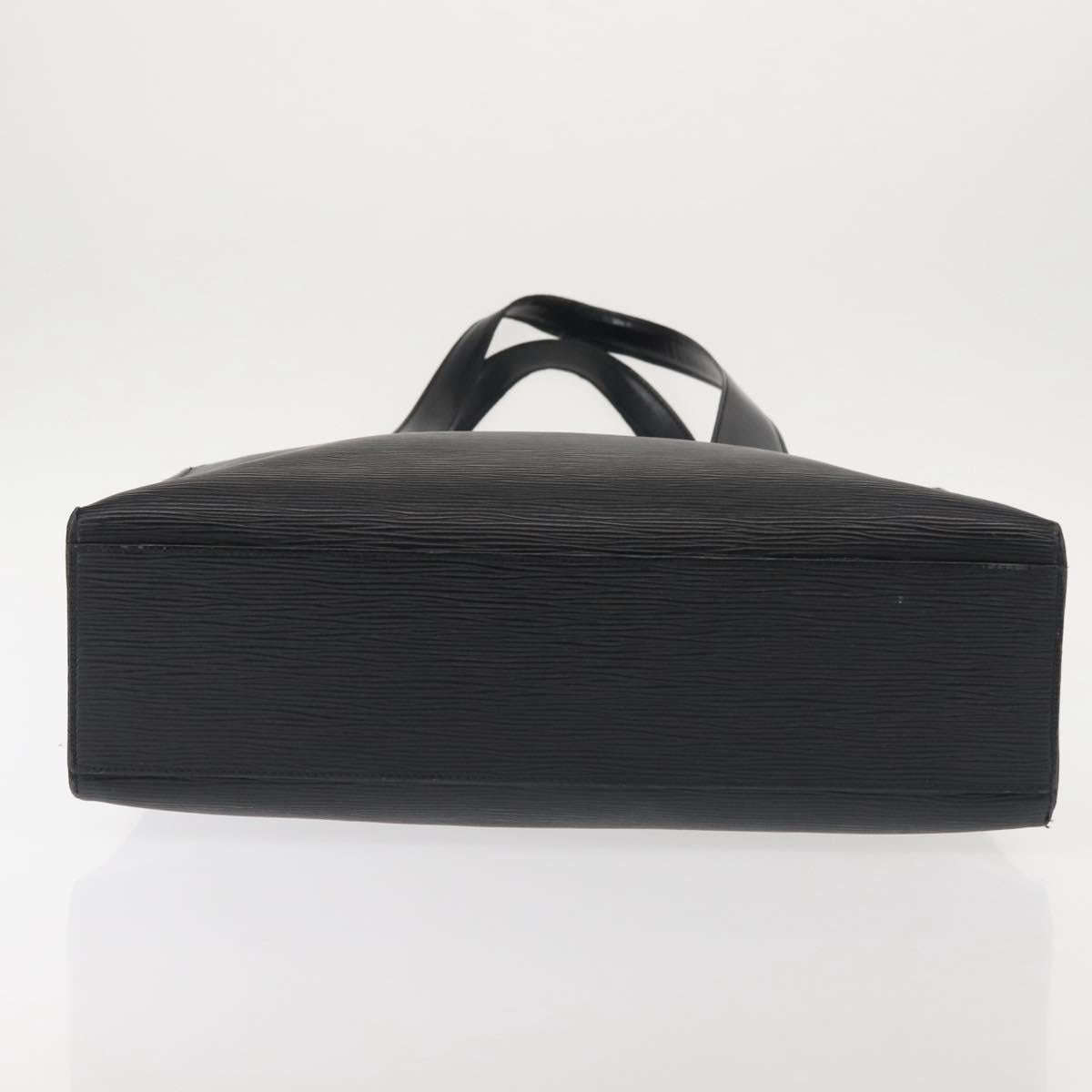 LOUIS VUITTON Epi Gemeaux Tote Bag Black M52452 LV Auth gh958