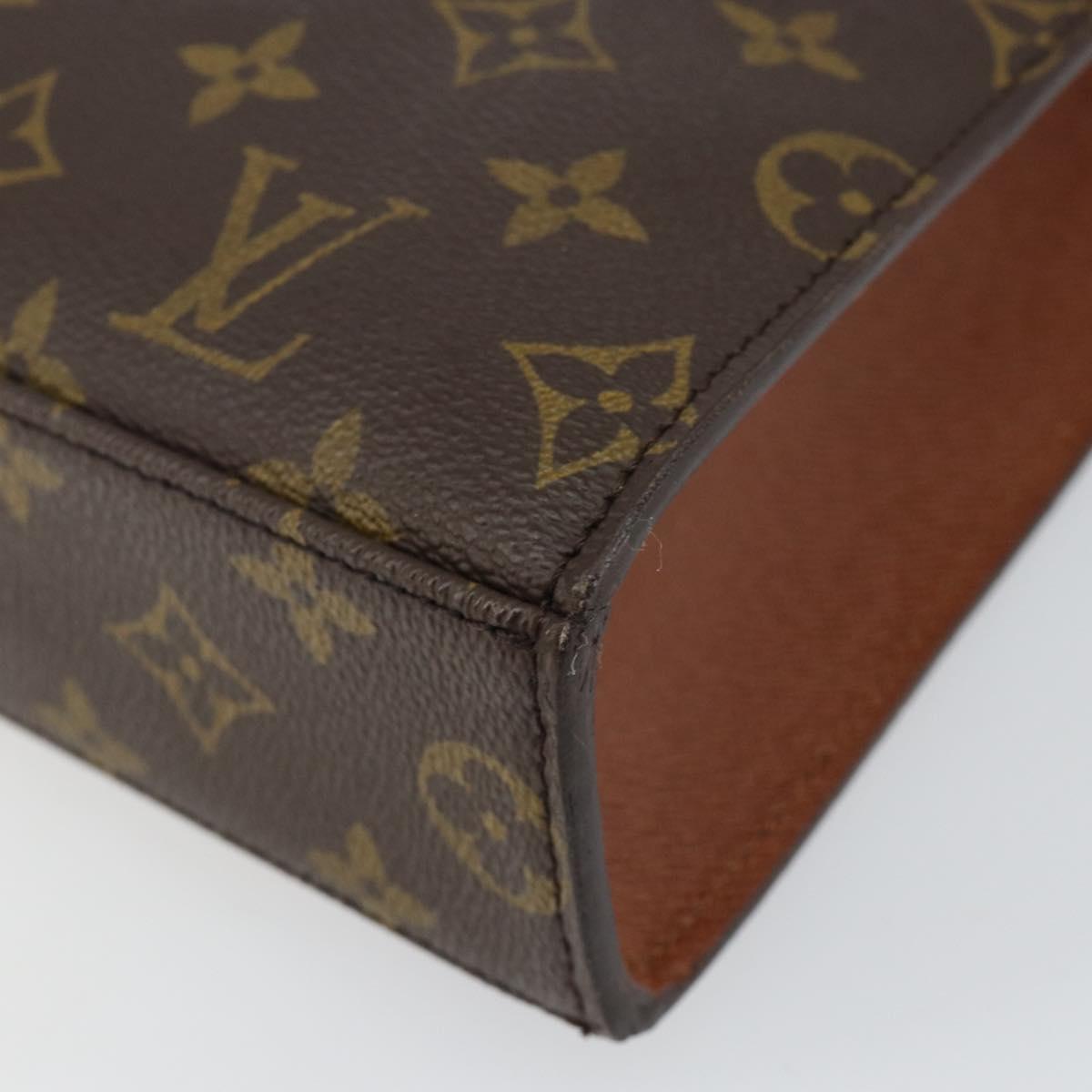 LOUIS VUITTON Monogram Malesherbes Hand Bag M51379 LV Auth gh974