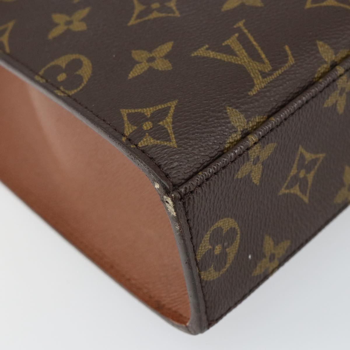 LOUIS VUITTON Monogram Malesherbes Hand Bag M51379 LV Auth gh974