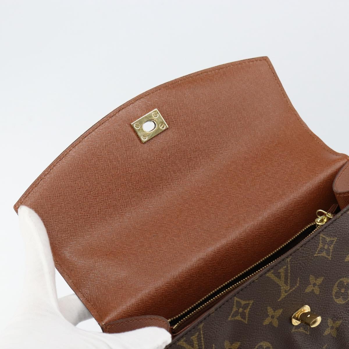 LOUIS VUITTON Monogram Malesherbes Hand Bag M51379 LV Auth gh974