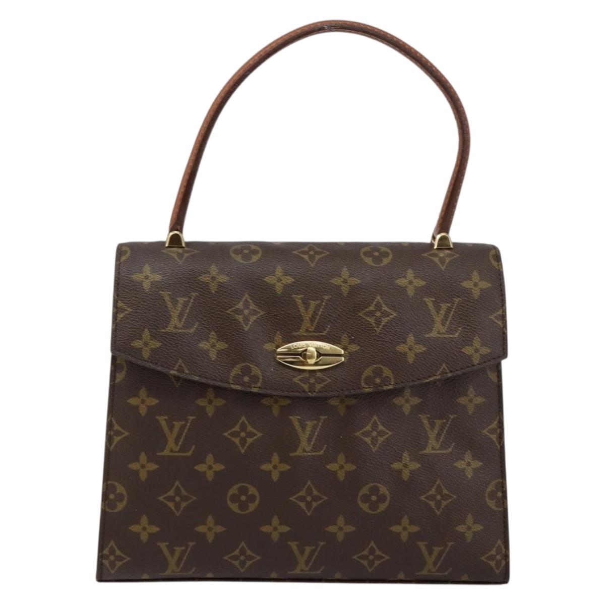 LOUIS VUITTON Monogram Malesherbes Hand Bag M51379 LV Auth gh974