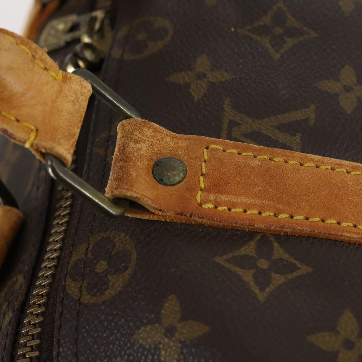 LOUIS VUITTON Monogram Keepall 45 Boston Bag M41428 LV Auth gh976