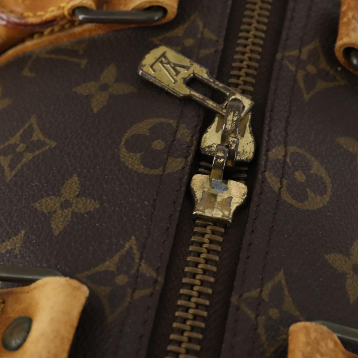 LOUIS VUITTON Monogram Keepall 45 Boston Bag M41428 LV Auth gh976