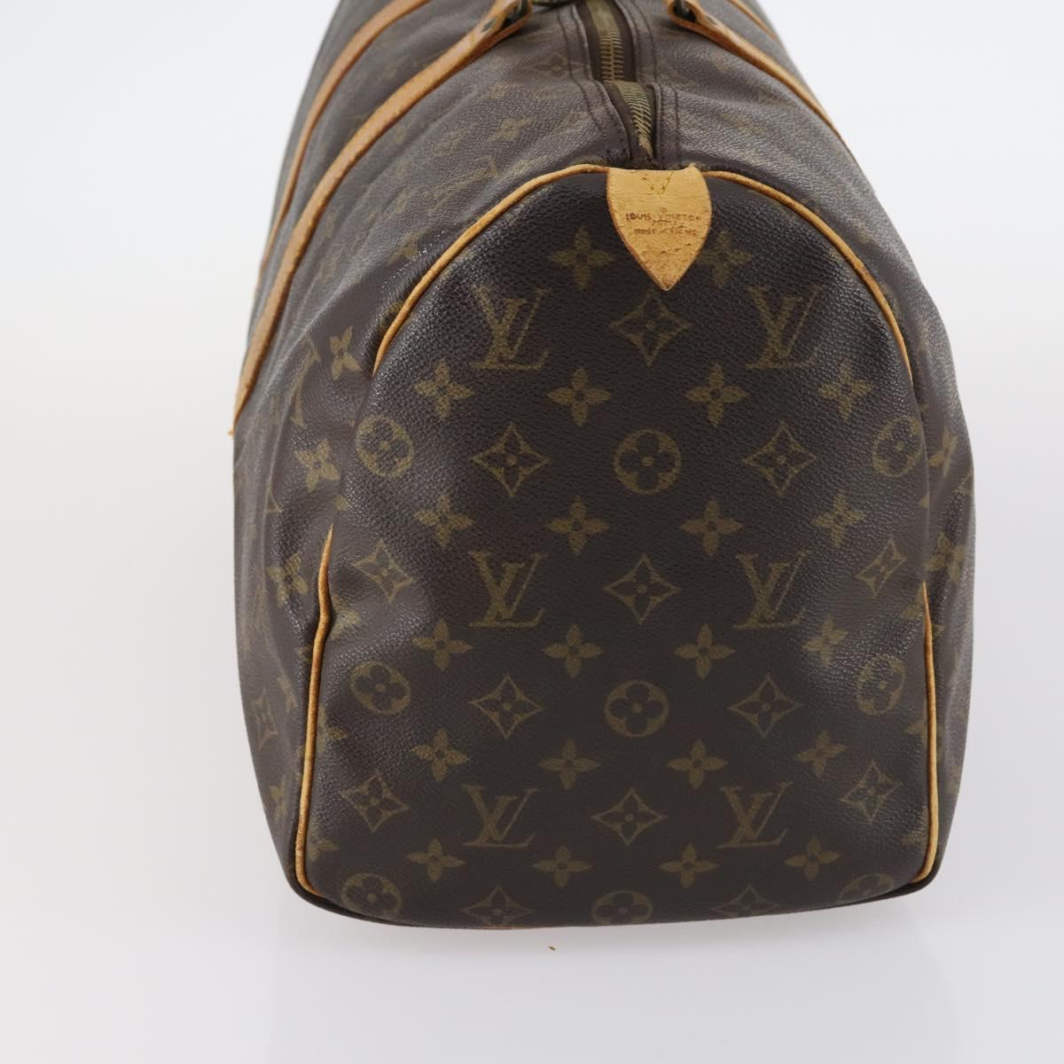 LOUIS VUITTON Monogram Keepall 45 Boston Bag M41428 LV Auth gh976