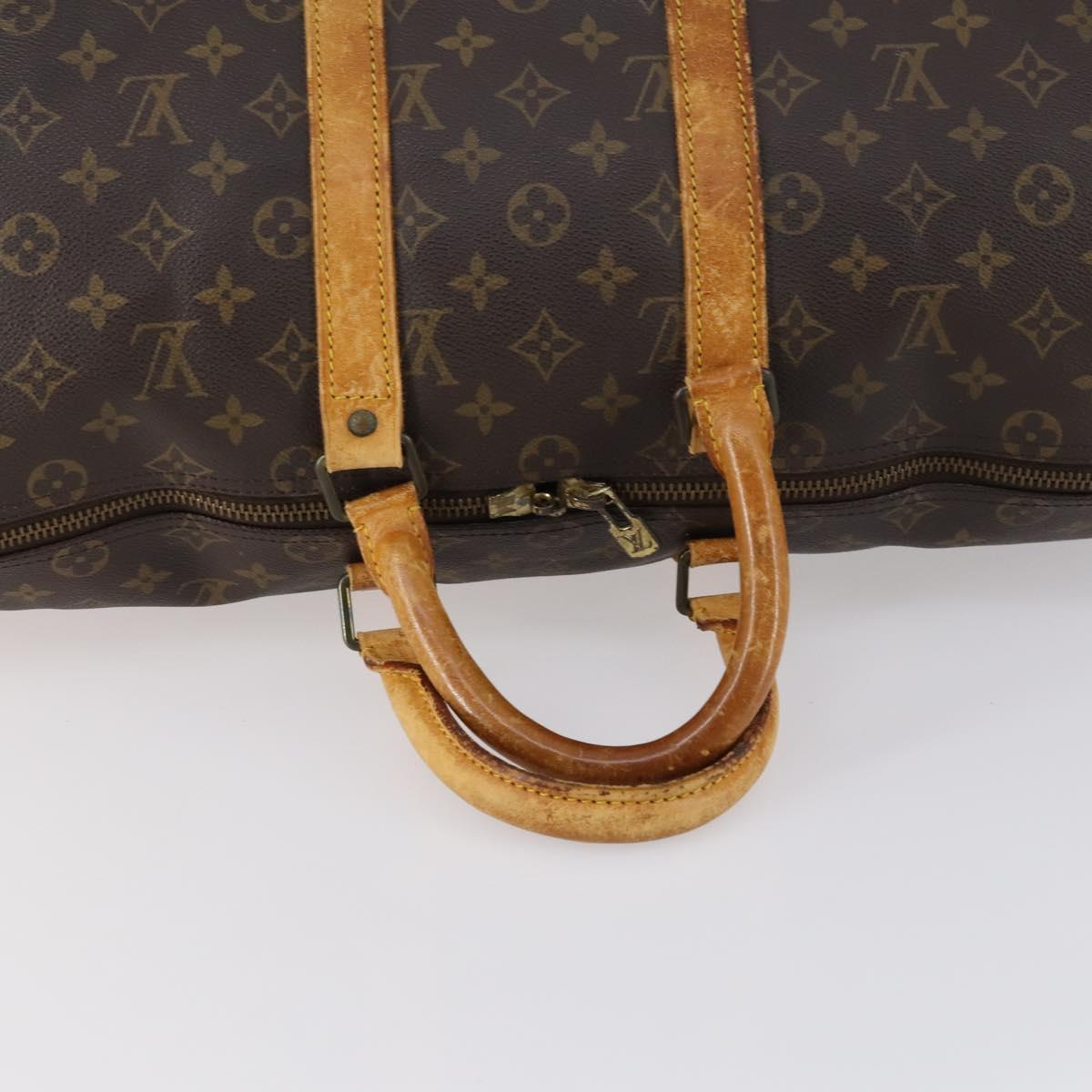 LOUIS VUITTON Monogram Keepall 45 Boston Bag M41428 LV Auth gh976