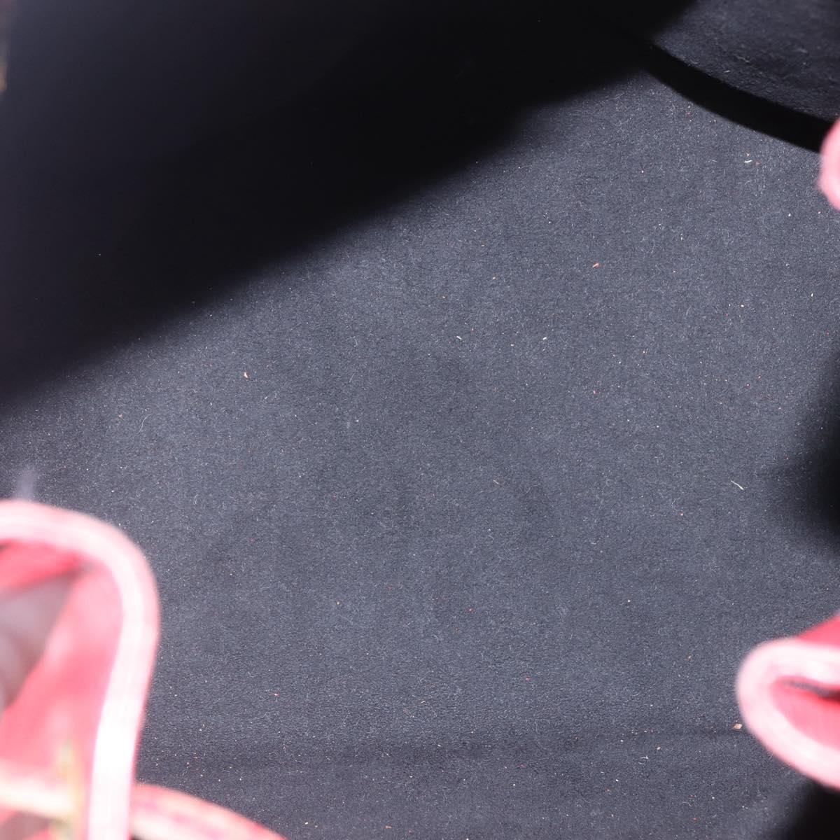 LOUIS VUITTON Epi Petit Noe Shoulder Bag Red M44107 LV Auth gh981