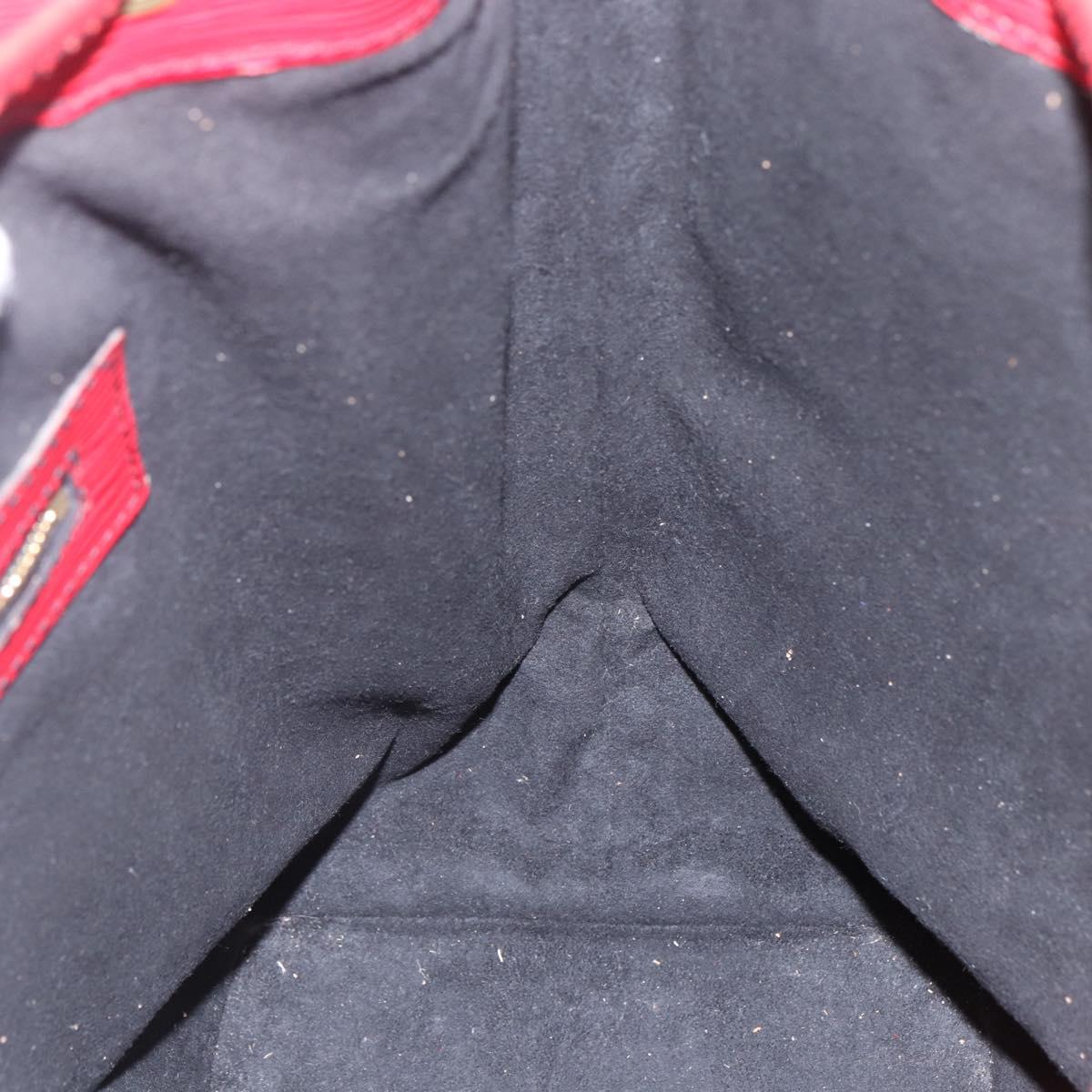 LOUIS VUITTON Epi Noe Shoulder Bag Red M44007 LV Auth gh982