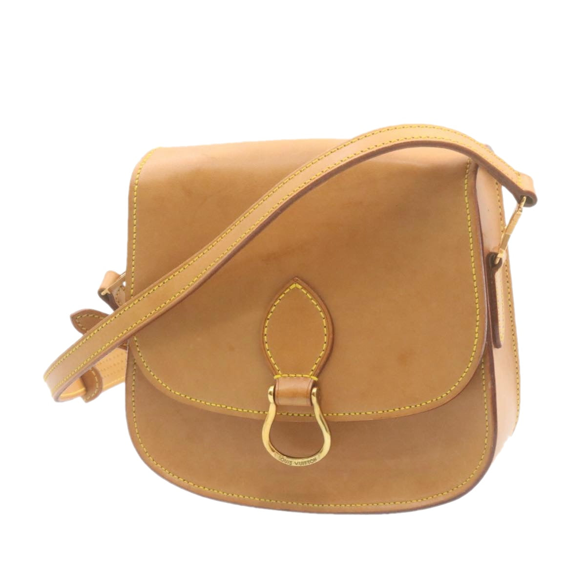 LOUIS VUITTON Nomad Saint Cloud MM Shoulder Bag Beige M51243 LV Auth am1043gV