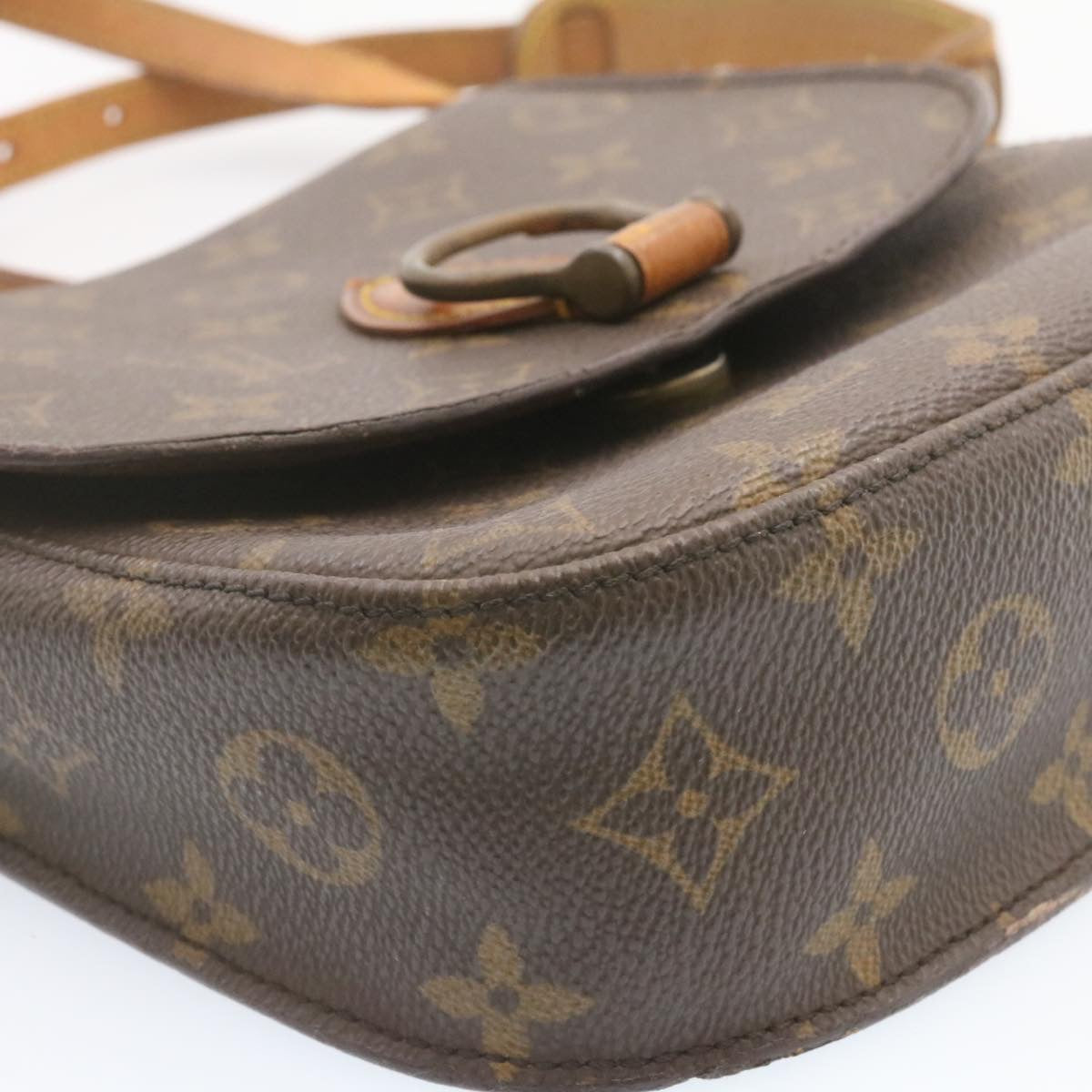 LOUIS VUITTON Monogram Saint Cloud MM Shoulder Bag M51243 LV Auth am1071g