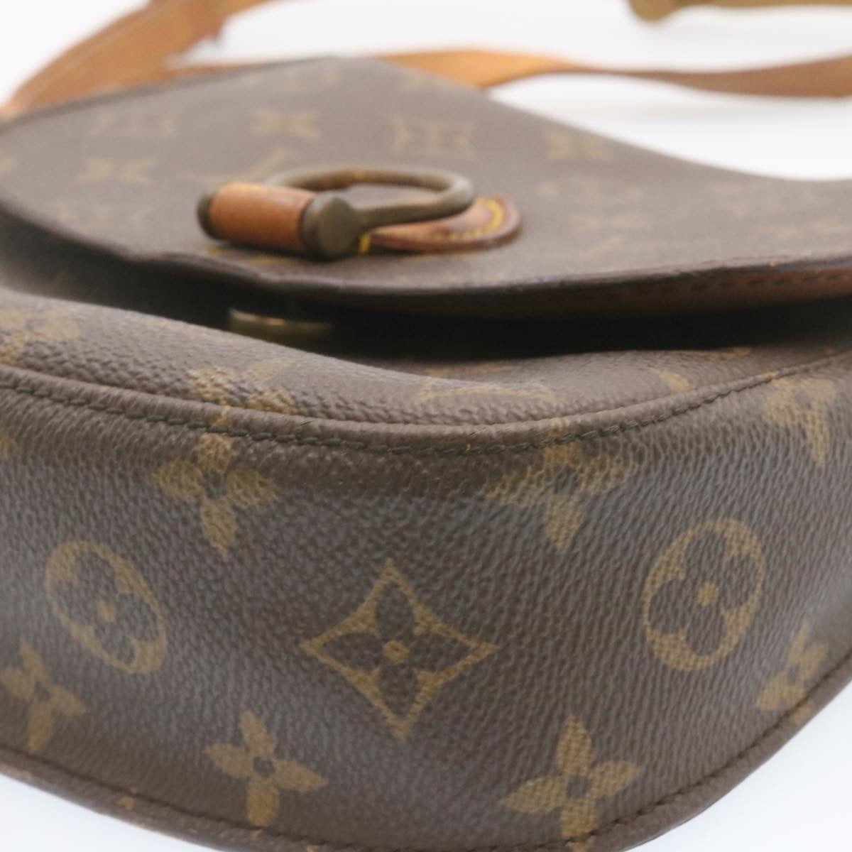 LOUIS VUITTON Monogram Saint Cloud MM Shoulder Bag M51243 LV Auth am1071g