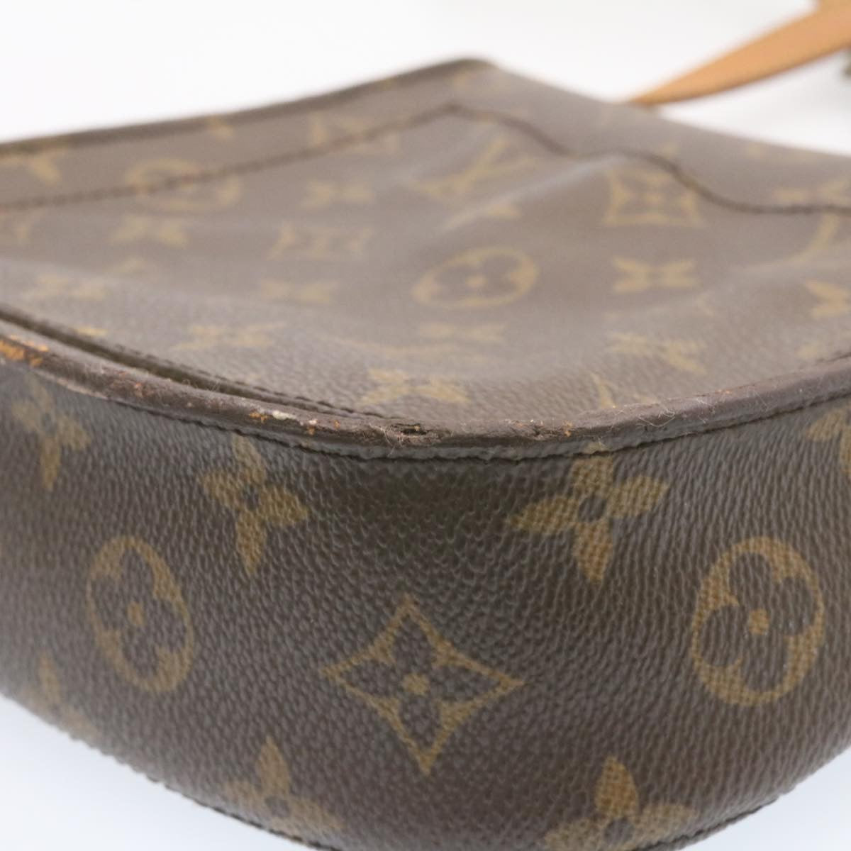 LOUIS VUITTON Monogram Saint Cloud MM Shoulder Bag M51243 LV Auth am1071g