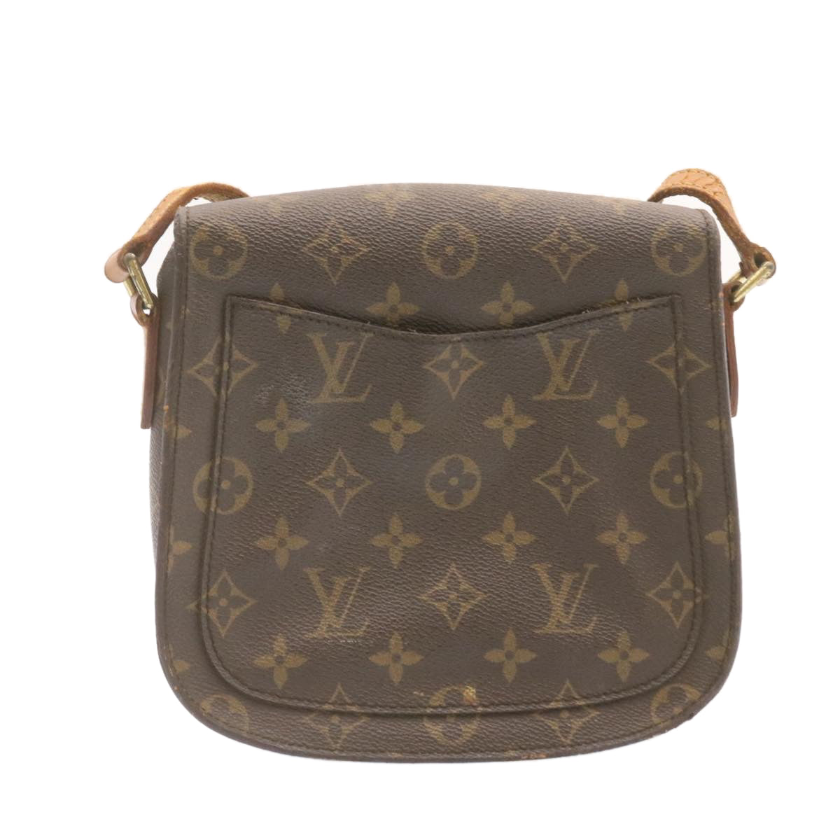 LOUIS VUITTON Monogram Saint Cloud MM Shoulder Bag M51243 LV Auth am1071g