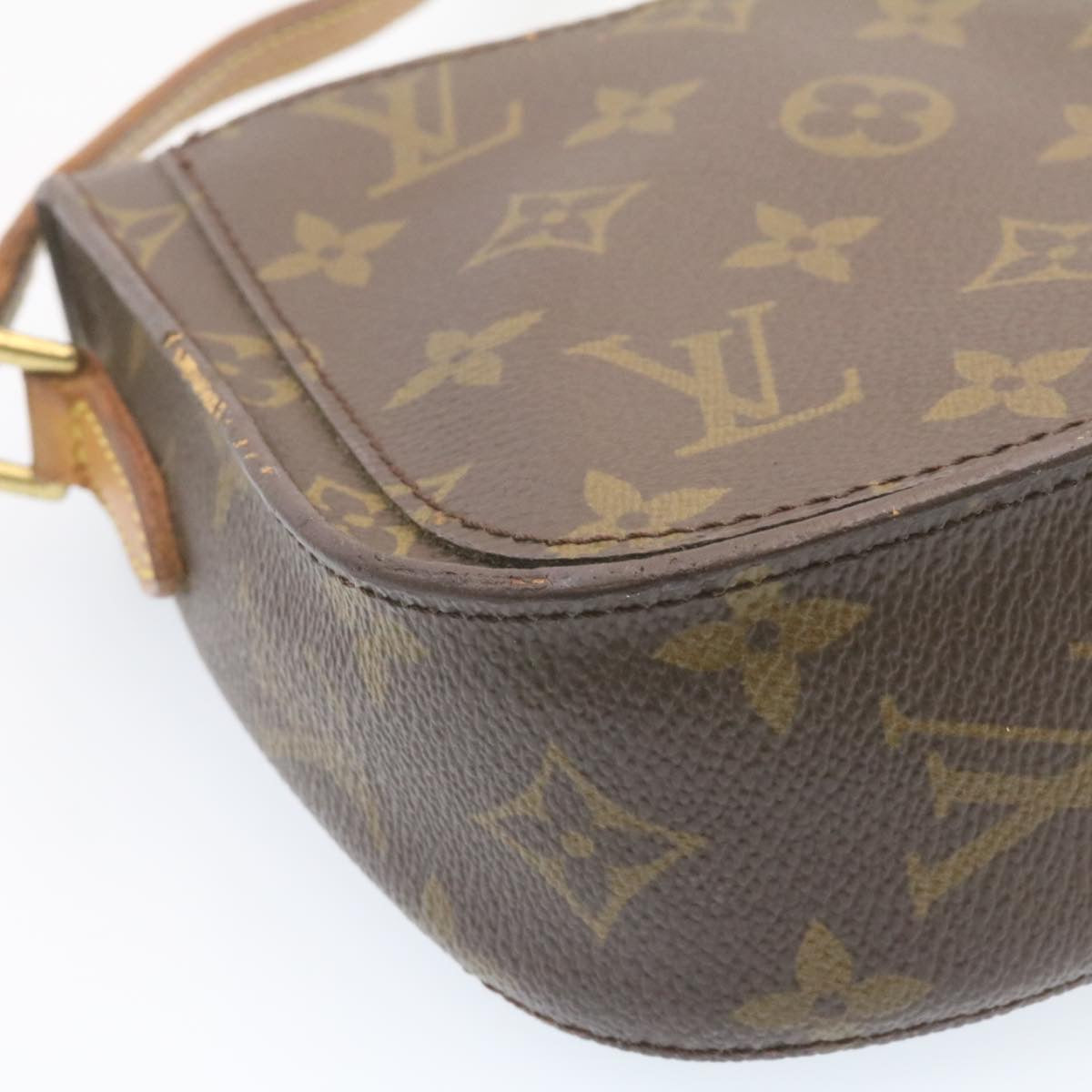 LOUIS VUITTON Monogram Saint Cloud PM Shoulder Bag M51244 LV Auth am1072g