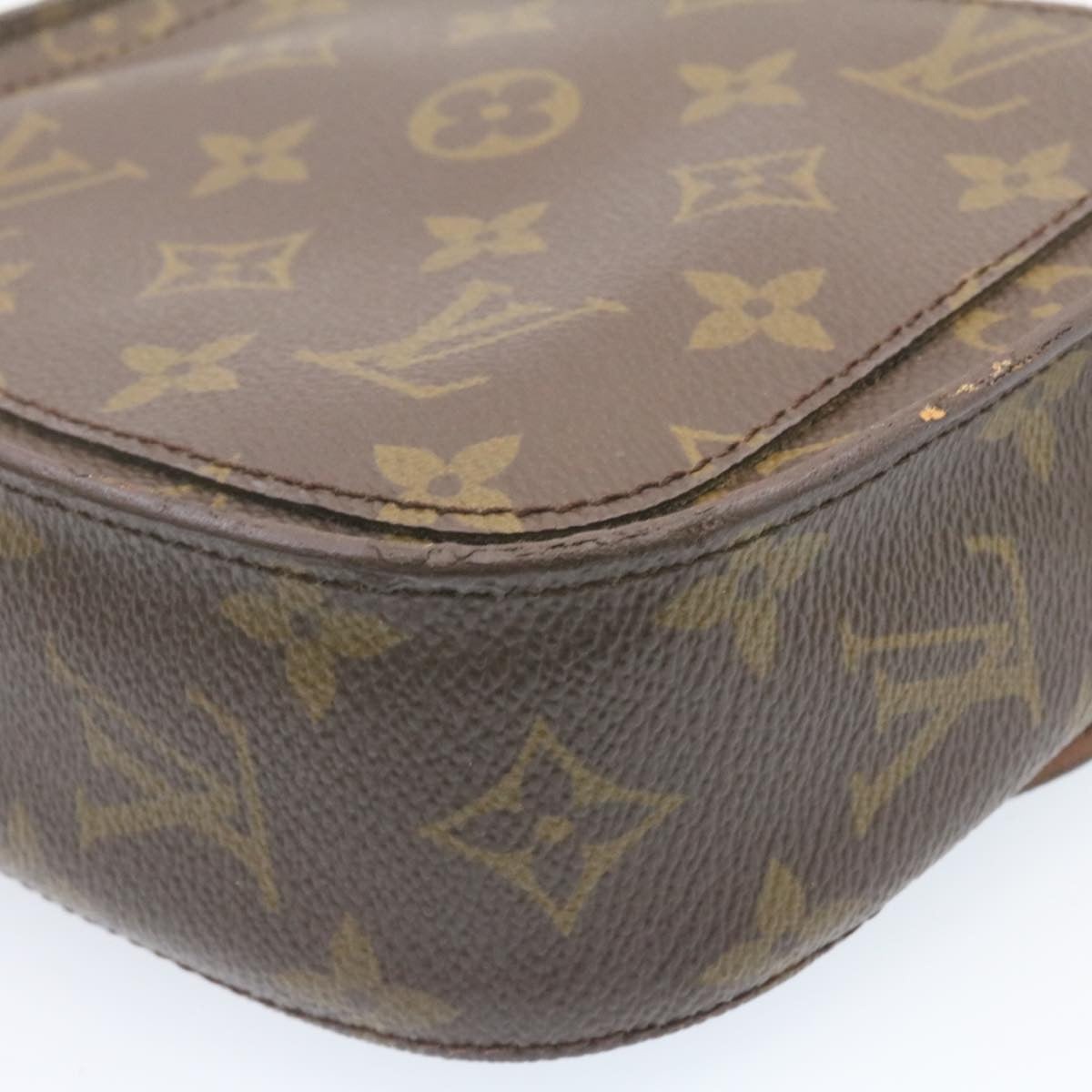 LOUIS VUITTON Monogram Saint Cloud PM Shoulder Bag M51244 LV Auth am1072g