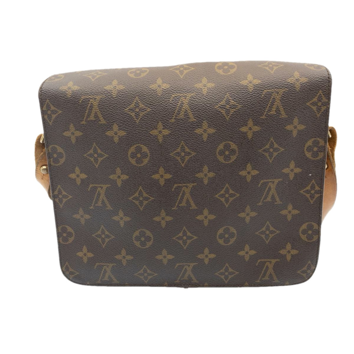 LOUIS VUITTON Monogram Cartouchiere GM Shoulder Bag M51252 LV Auth am1101g