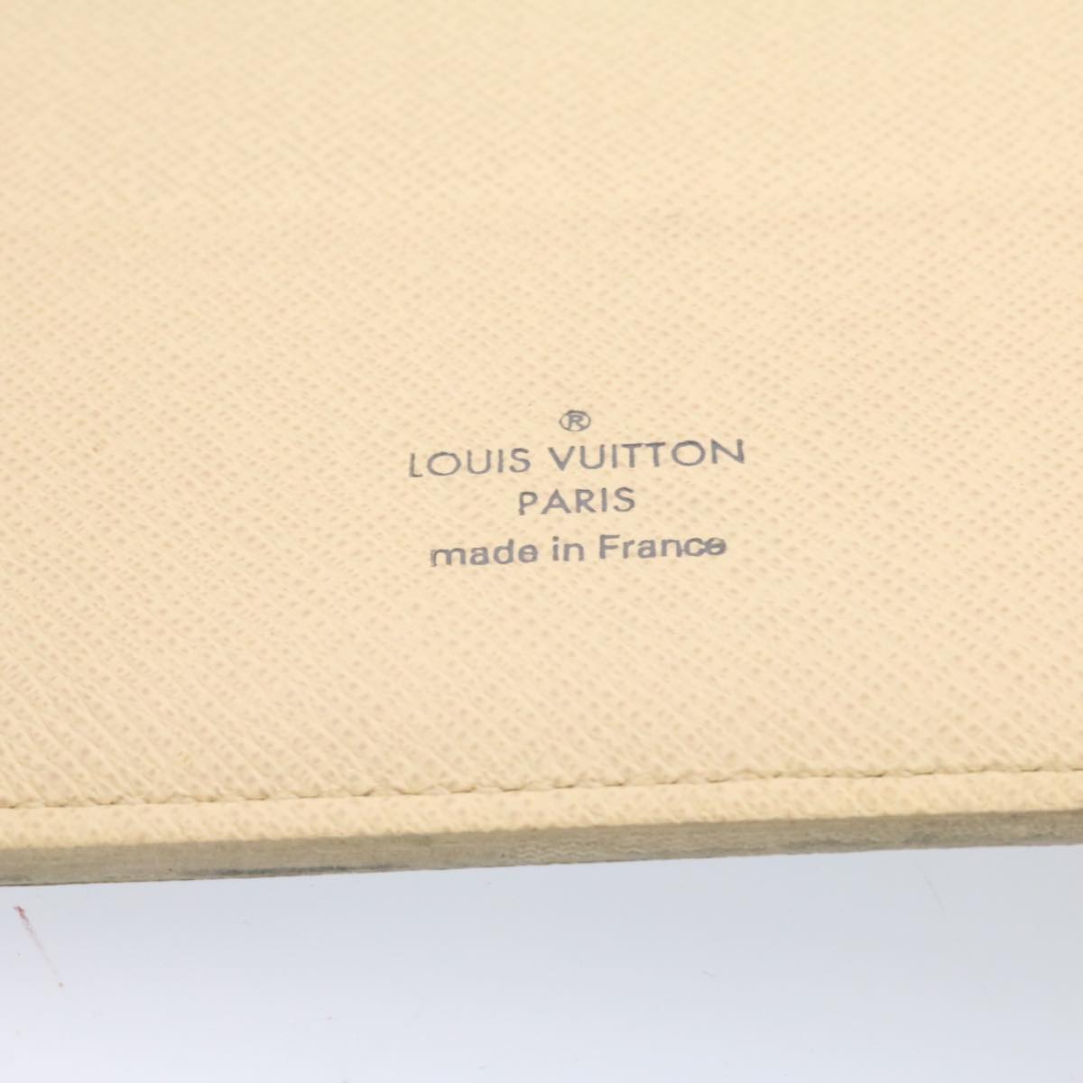 LOUIS VUITTON Damier Azur Agenda GM Day Planner Cover R20708 LV Auth am1546g