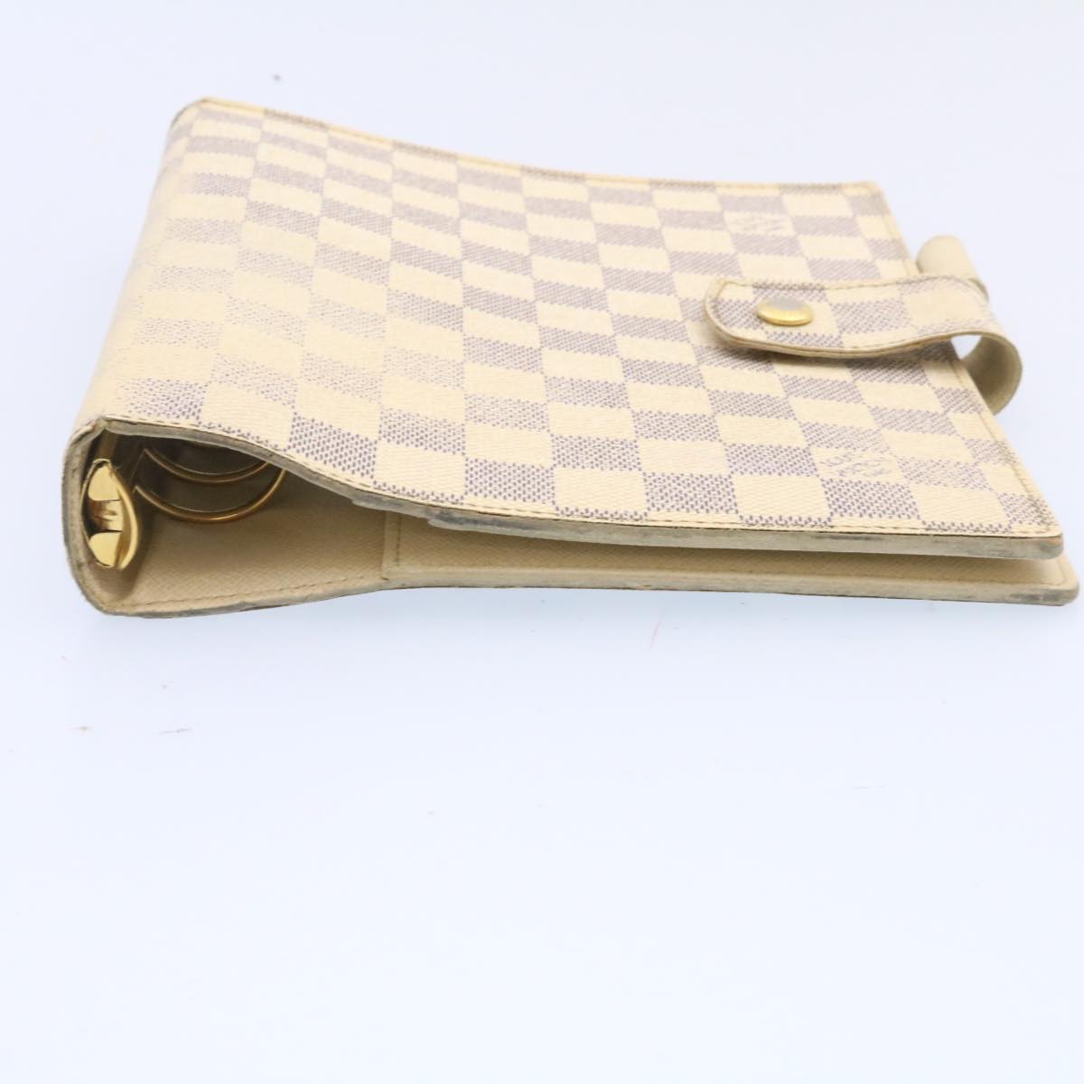 LOUIS VUITTON Damier Azur Agenda GM Day Planner Cover R20708 LV Auth am1546g