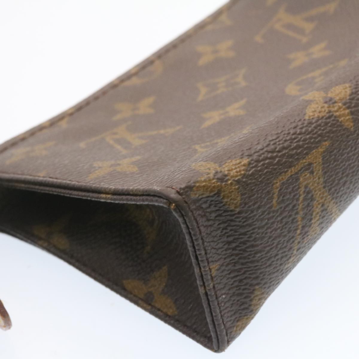 LOUIS VUITTON Monogram Poche Toilette 15 Cosmetics Pouch M47546 LV Auth am1547g