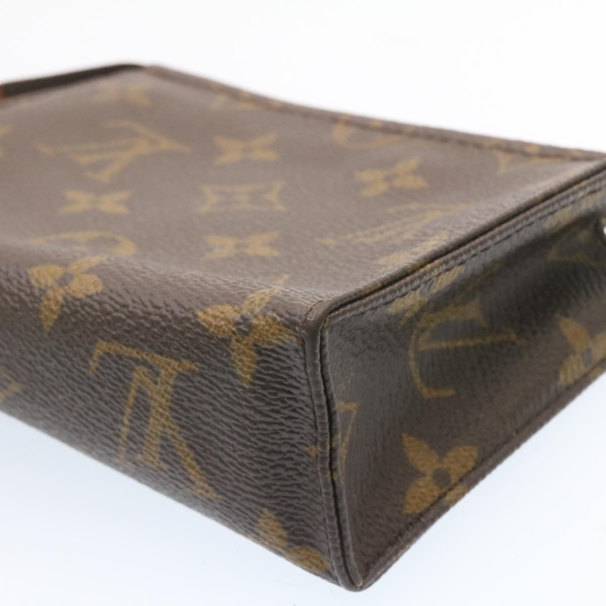 LOUIS VUITTON Monogram Poche Toilette 15 Cosmetics Pouch M47546 LV Auth am1547g