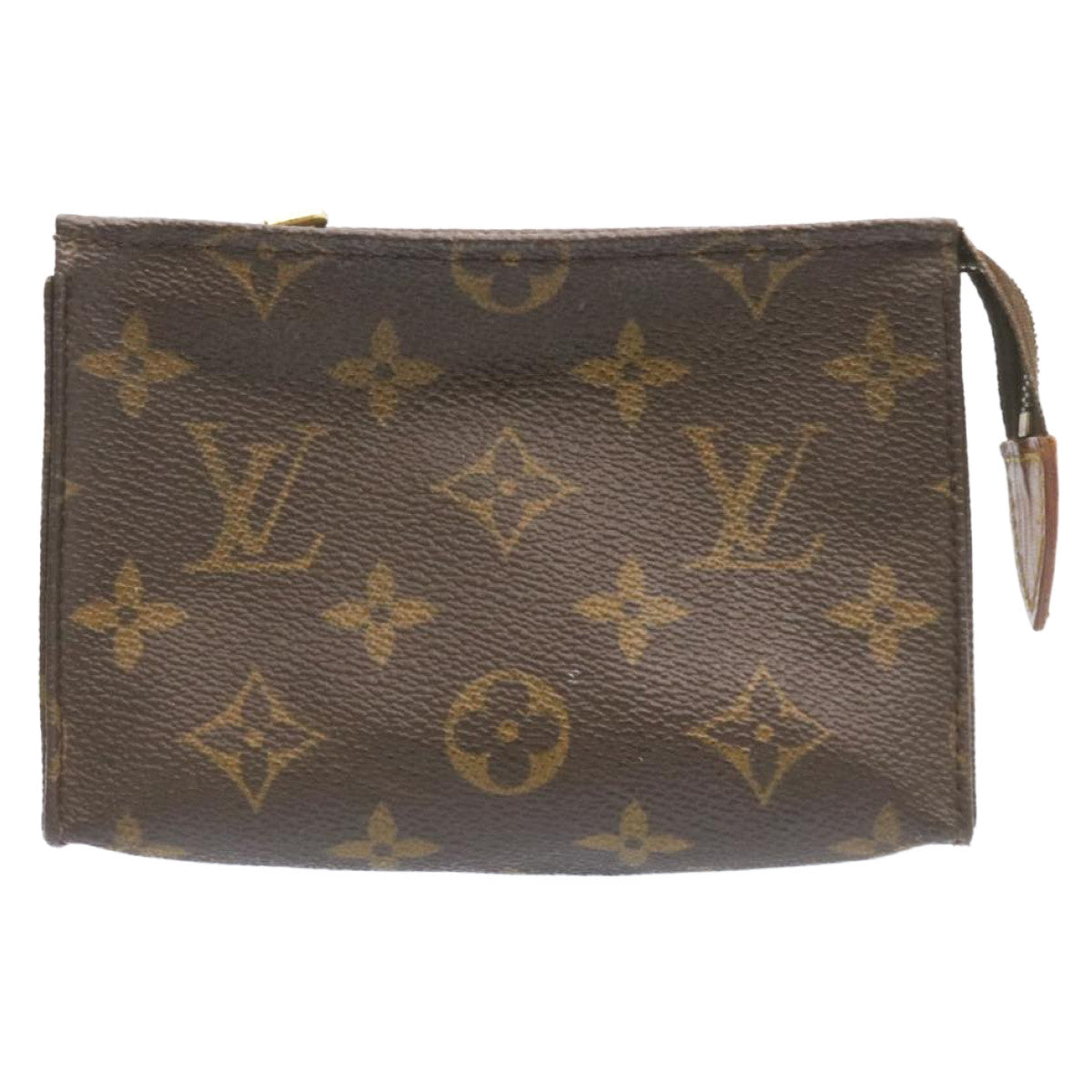 LOUIS VUITTON Monogram Poche Toilette 15 Cosmetics Pouch M47546 LV Auth am1547g