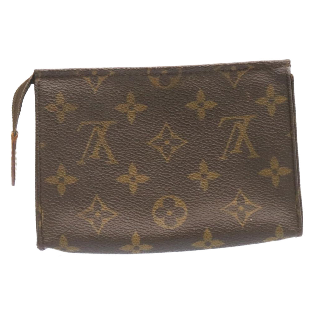 LOUIS VUITTON Monogram Poche Toilette 15 Cosmetics Pouch M47546 LV Auth am1547g