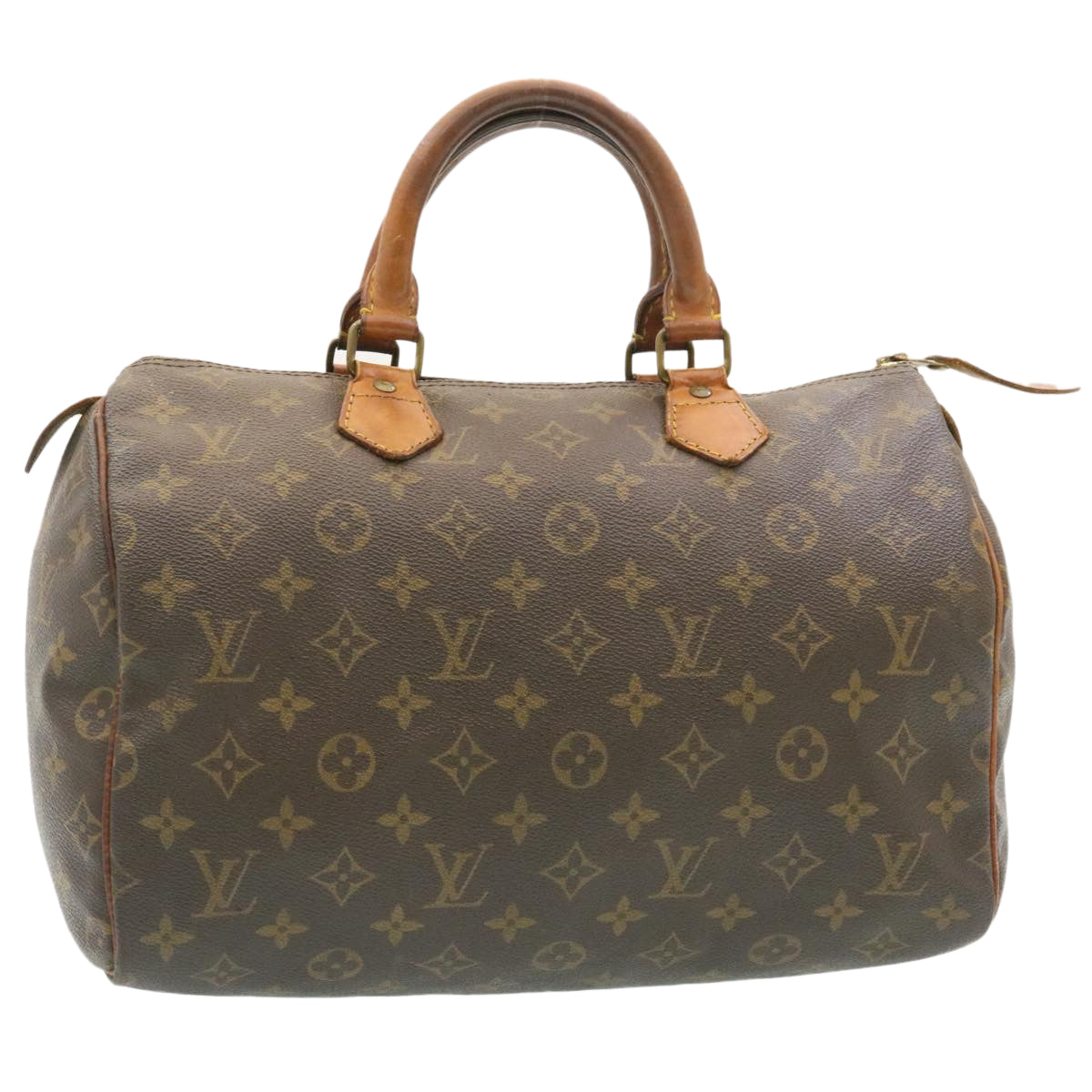 LOUIS VUITTON Monogram Speedy 30 Hand Bag M41526 LV Auth am1697g