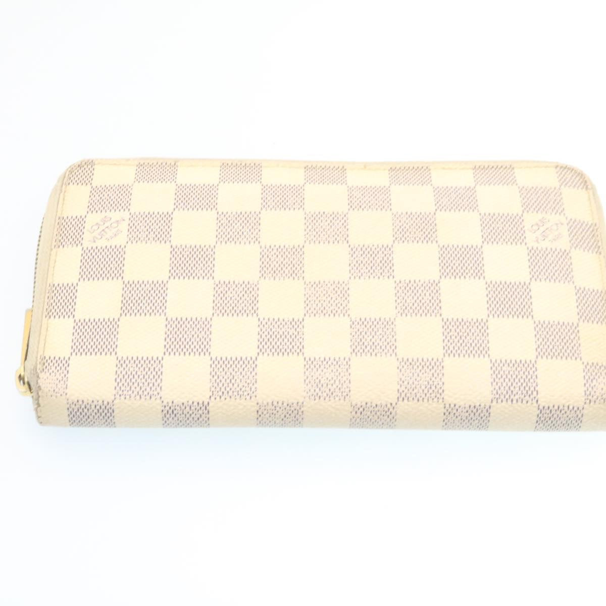 LOUIS VUITTON Monogram Damier Wallet 8Set Brown White LV Auth am1821g