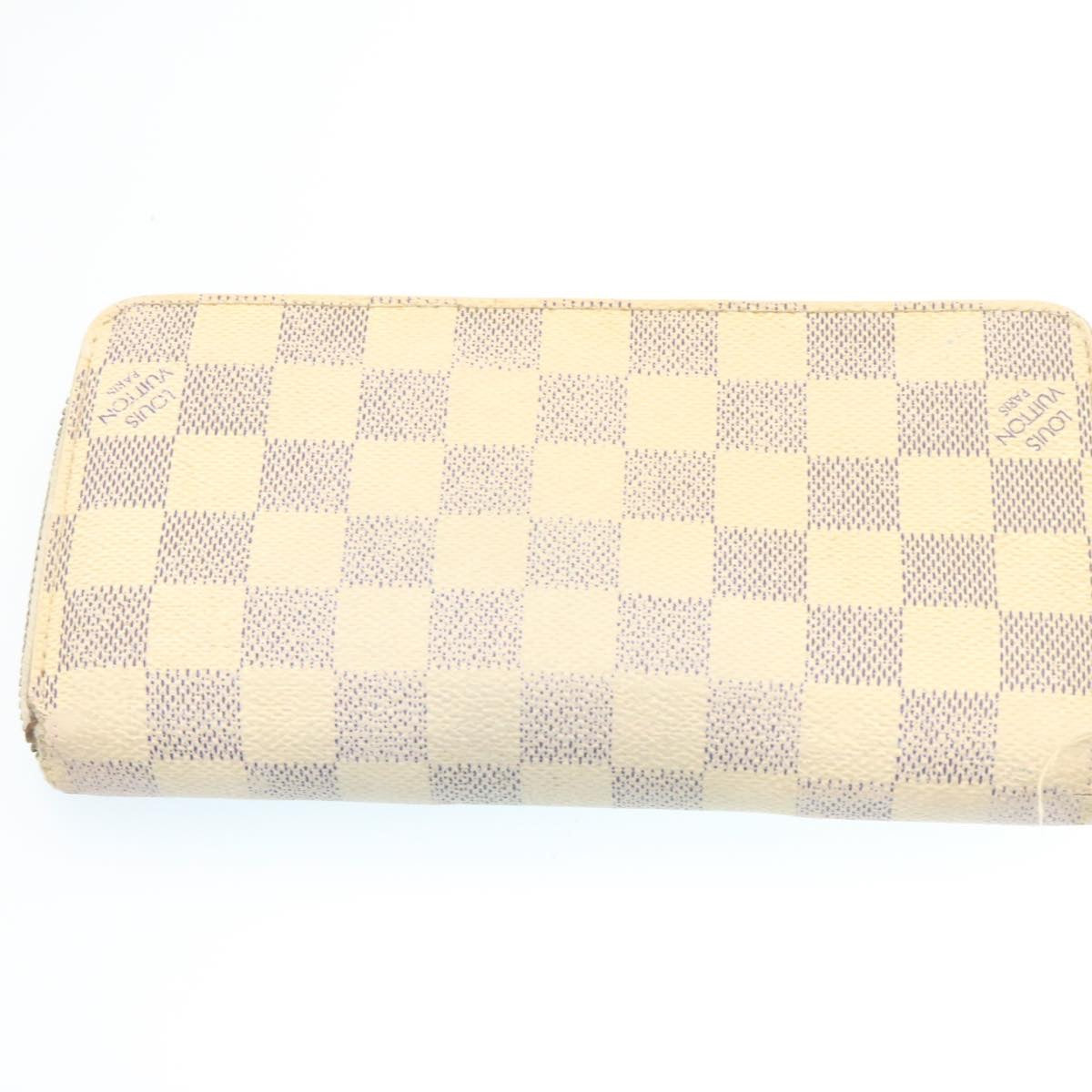 LOUIS VUITTON Monogram Damier Wallet 8Set Brown White LV Auth am1821g