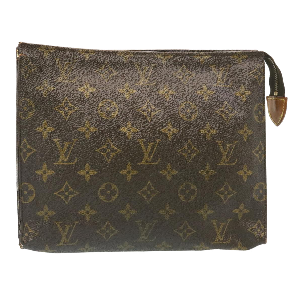 LOUIS VUITTON Monogram Poche Toilette 26 Pouch M47542 LV Auth am1835g