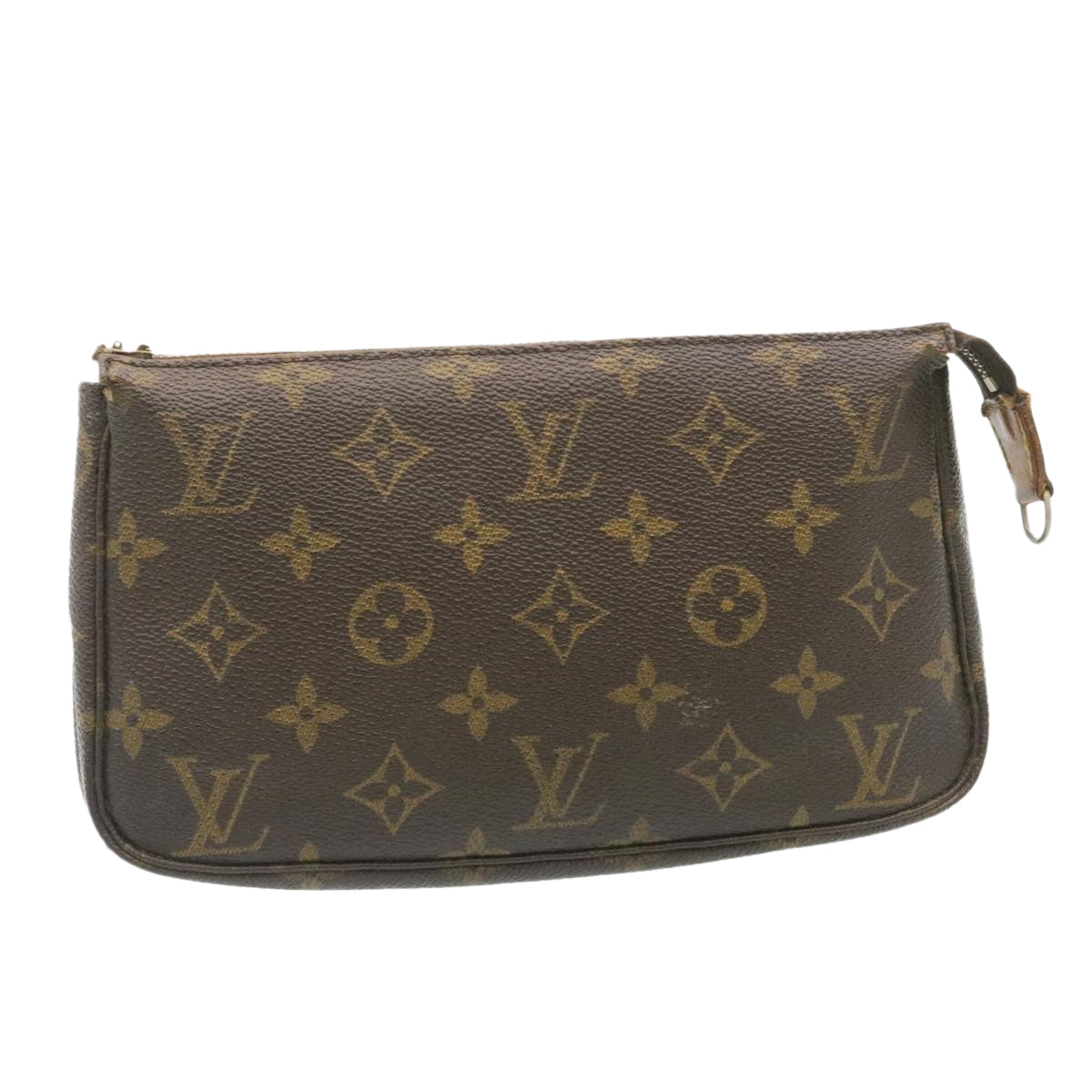 LOUIS VUITTON Monogram Pochette Accessoires Pouch M51980 LV Auth am2014g