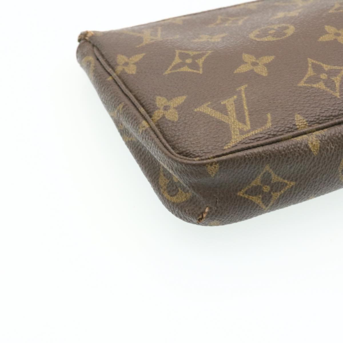 LOUIS VUITTON Monogram Pochette Accessoires Pouch M51980 LV Auth am2014g