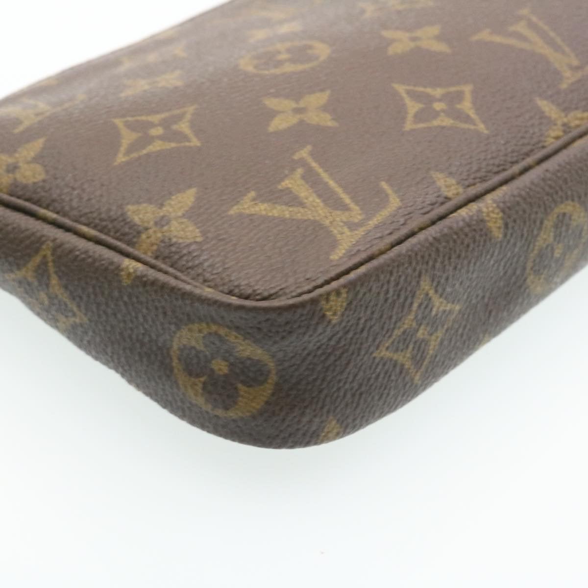 LOUIS VUITTON Monogram Pochette Accessoires Pouch M51980 LV Auth am2014g