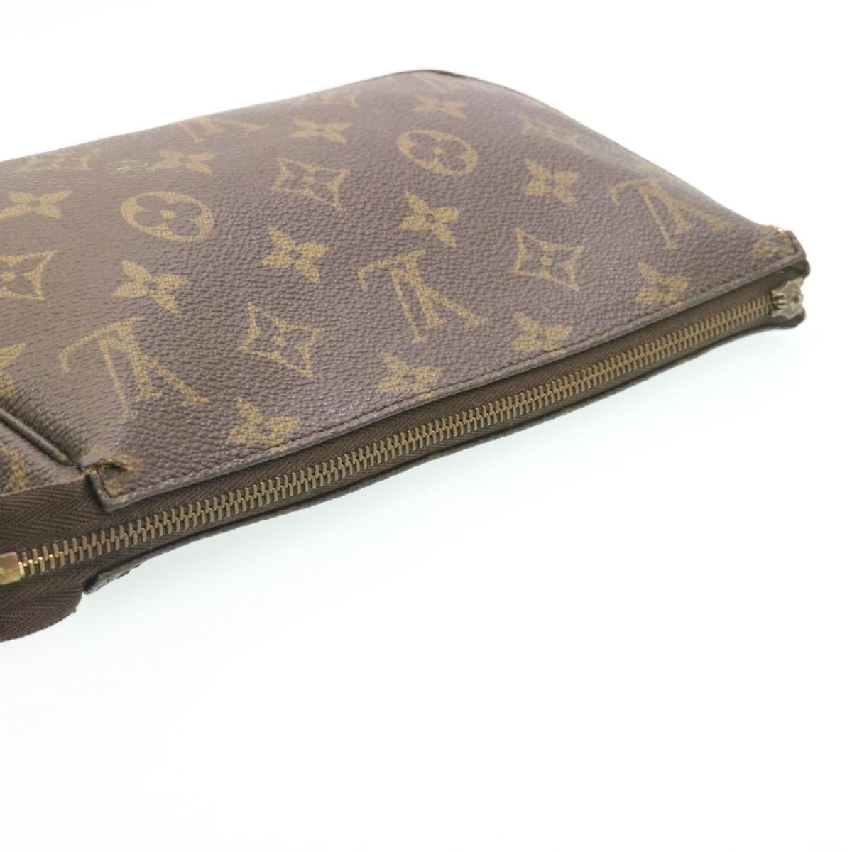 LOUIS VUITTON Monogram Pochette Accessoires Pouch M51980 LV Auth am2014g