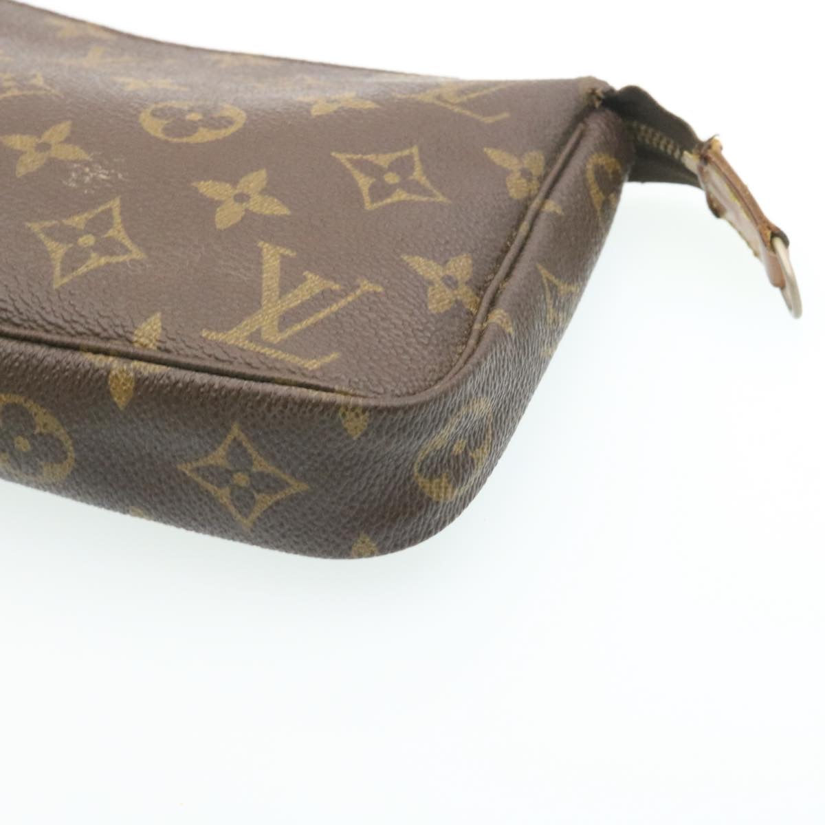 LOUIS VUITTON Monogram Pochette Accessoires Pouch M51980 LV Auth am2014g