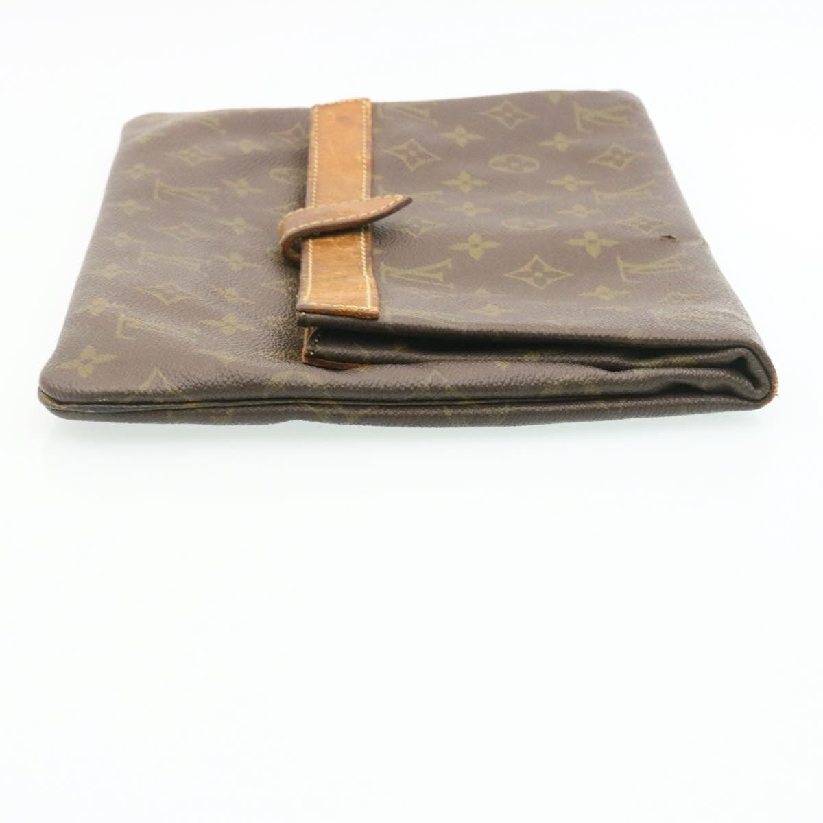 LOUIS VUITTON Monogram Pochette Pliante Clutch Bag Vintage No.234 LV am2018g