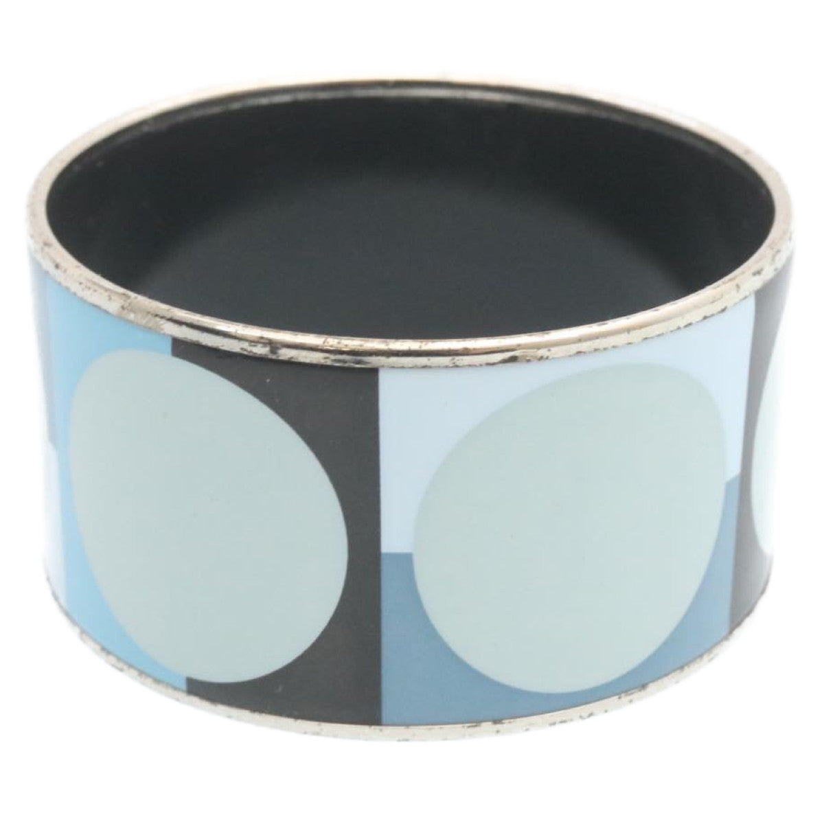 HERMES Bangle Bracelet Blue M65690 Auth am2068g