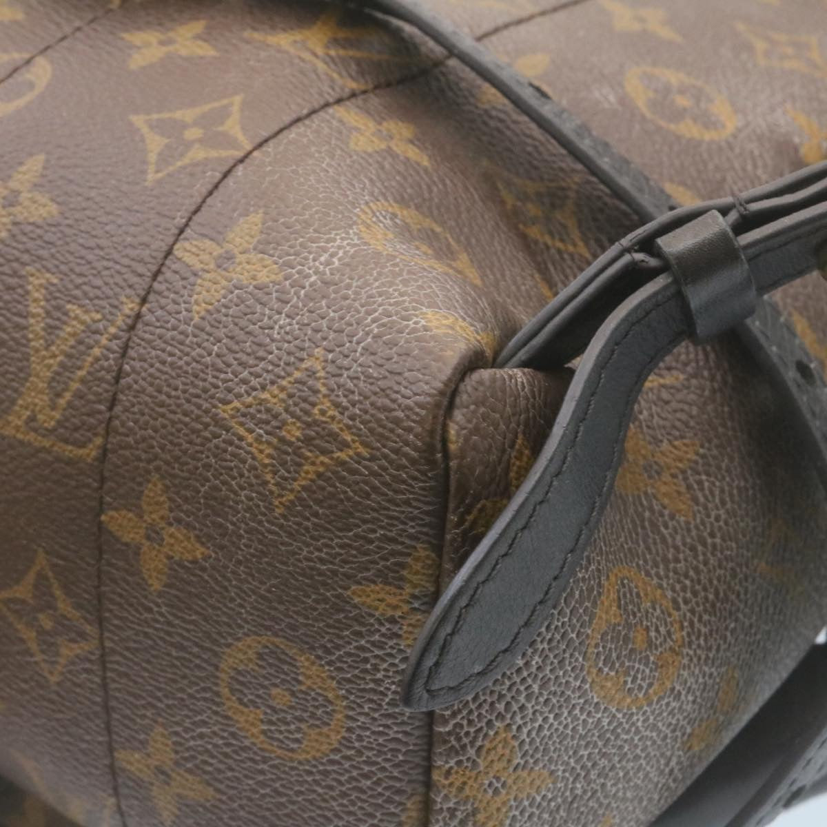 LOUIS VUITTON Monogram Reverse Palm Springs PM Backpack M43116 LV Auth am2170g