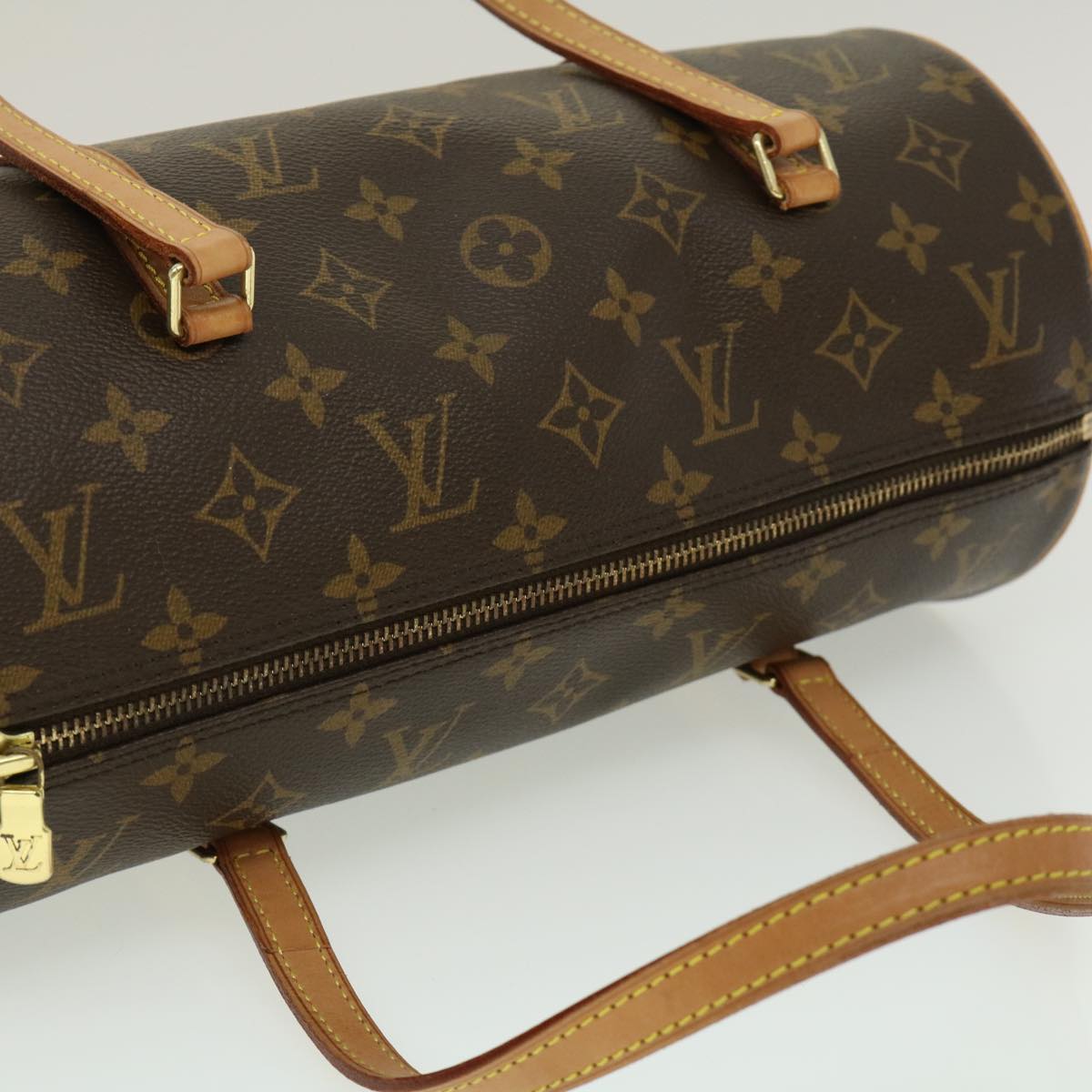 LOUIS VUITTON Monogram Papillon 30 Hand Bag M51385 LV Auth am2401g