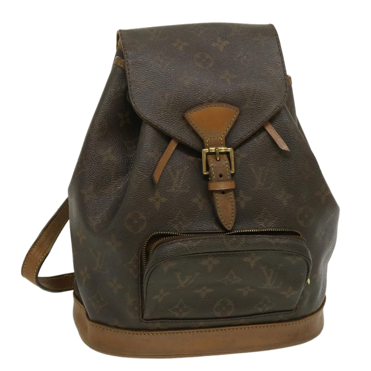 LOUIS VUITTON Monogram Montsouris MM Backpack M51136 LV Auth am2571g