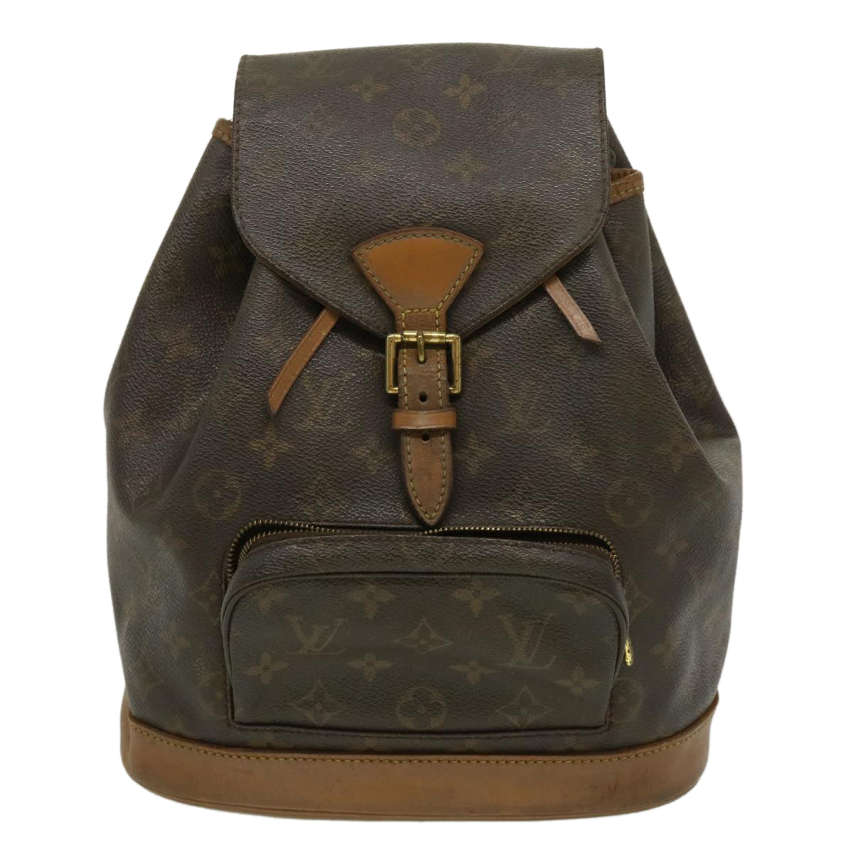 LOUIS VUITTON Monogram Montsouris MM Backpack M51136 LV Auth am2571g