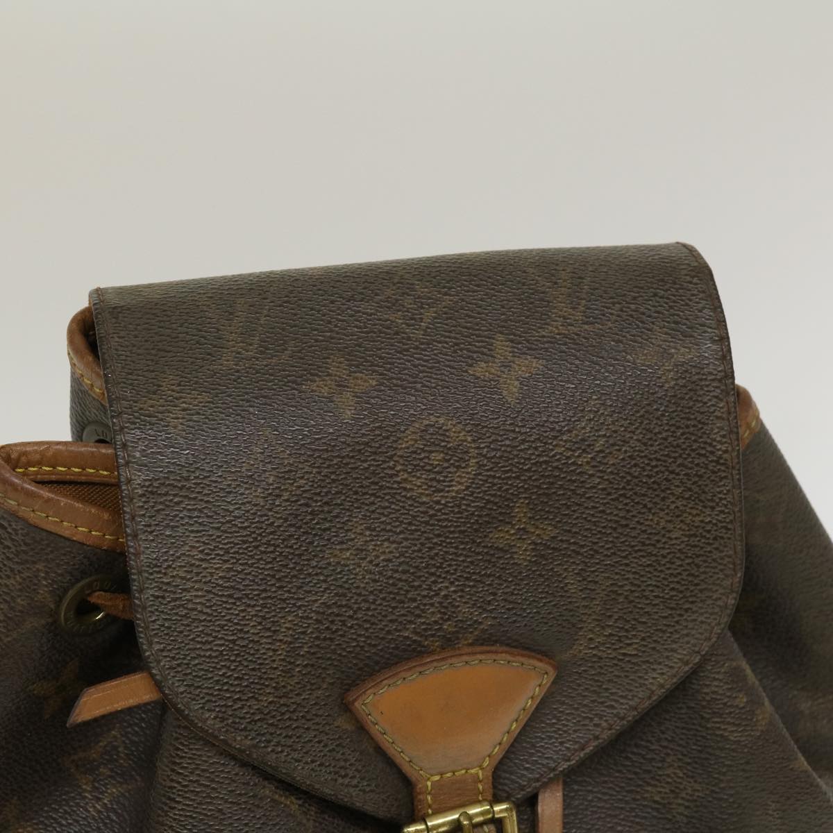 LOUIS VUITTON Monogram Montsouris MM Backpack M51136 LV Auth am2571g