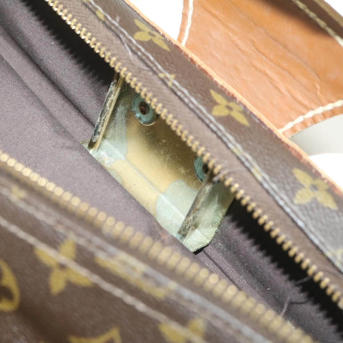 LOUIS VUITTON Monogram Garment Cover Portable Dome Vintage T23403 LV Auth am445g