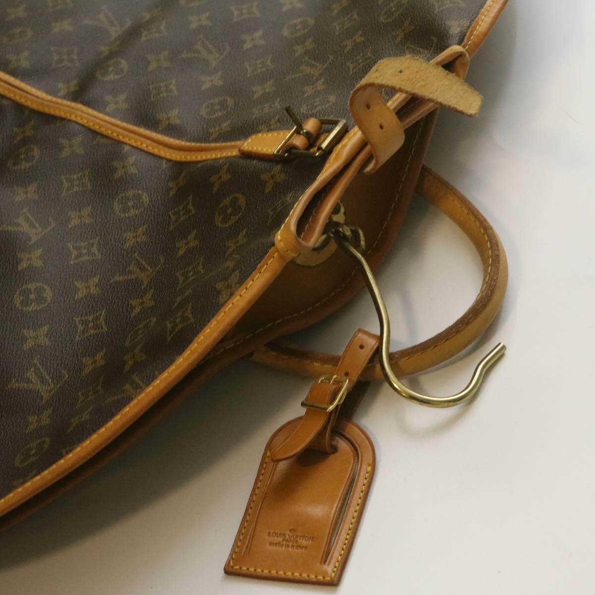 LOUIS VUITTON Monogram Sac De Port Mantoux Garment Cover M23542 LV Auth am558g