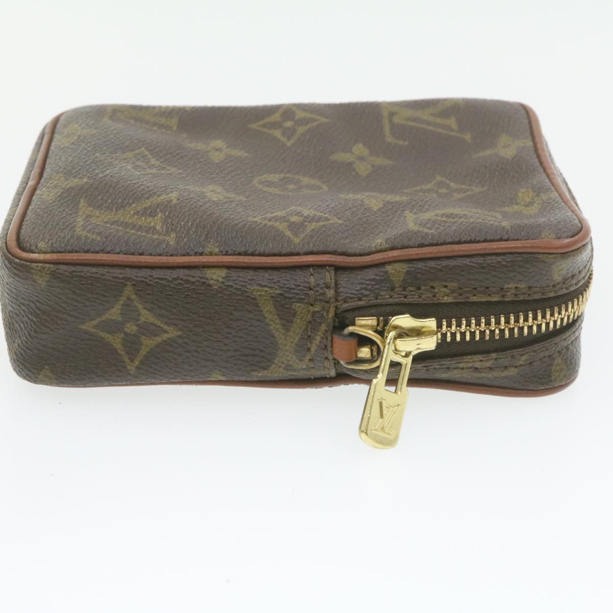 LOUIS VUITTON Monogram Mini Poche Shoulder Bag No.202 LV Auth am661g