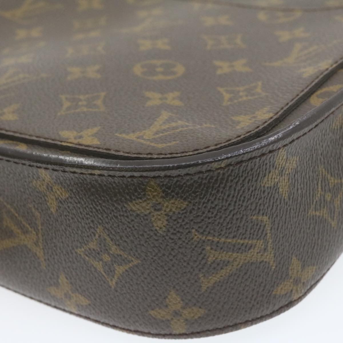 LOUIS VUITTON Monogram Saint Cloud GM Shoulder Bag M51242 LV Auth am678g