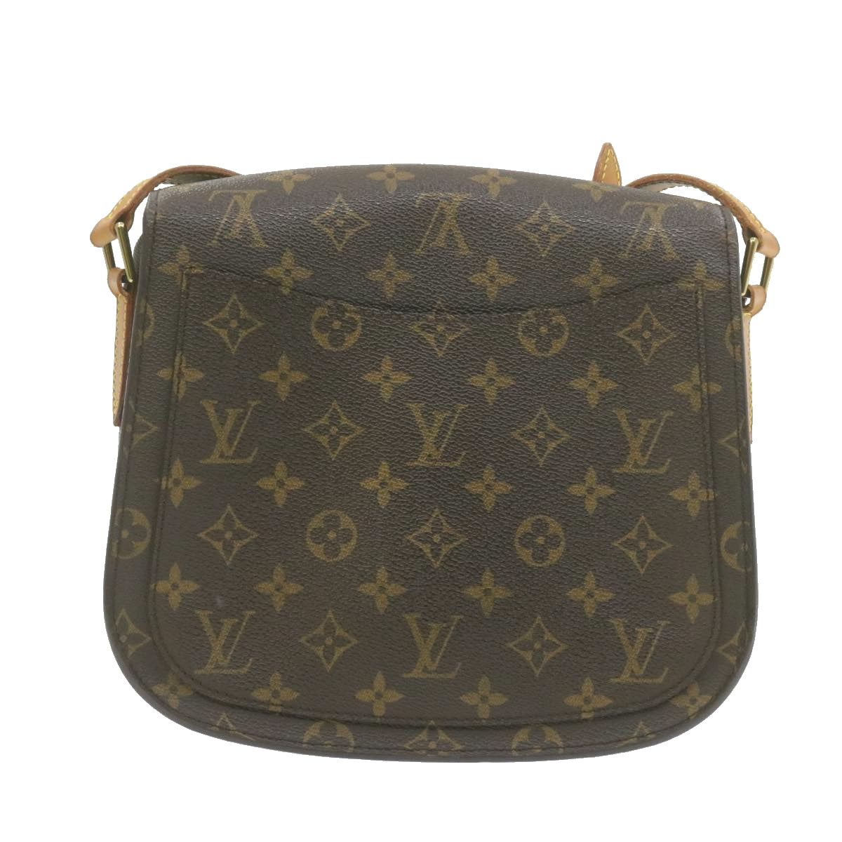 LOUIS VUITTON Monogram Saint Cloud GM Shoulder Bag M51242 LV Auth am678g